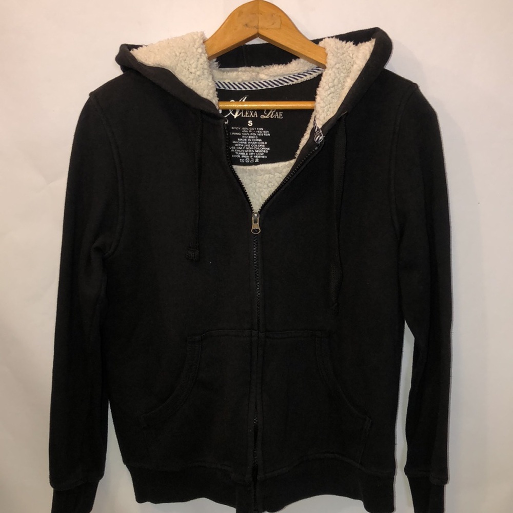 Alexa Rae Black Insulated Hoodie (unisex)
